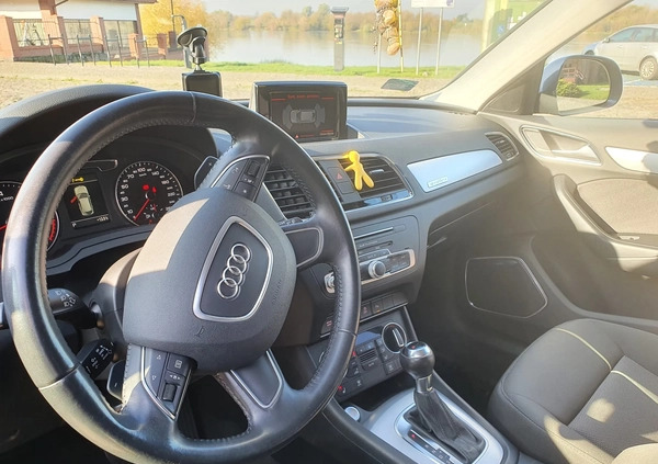 Audi Q3 cena 69900 przebieg: 124700, rok produkcji 2015 z Grudziądz małe 46